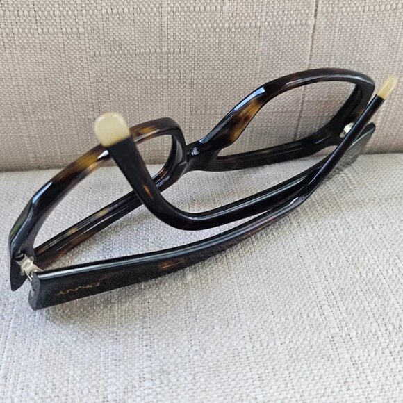 Vintage DKNY Glasses Frame Dark Brown Tortoise 55[]17 130 DY4048 3016 Eyeglasses - Picture 5 of 12